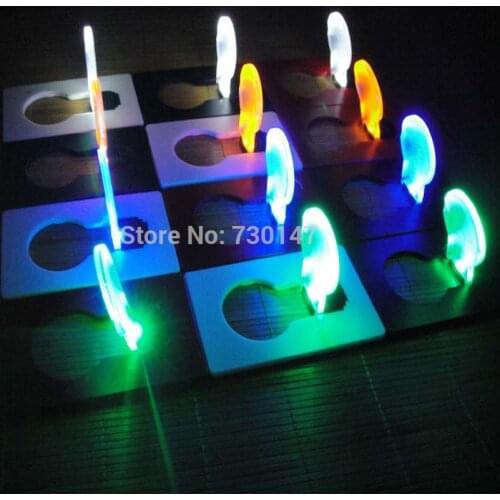 Express Free Shipping 300pcs/ lot portablelight bulb lamp christmas card&switch card credit card led