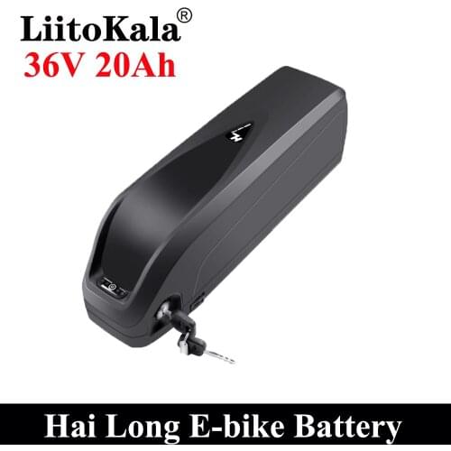 LiitoKala 36V 20Ah HaiLong Cells E-bike Lithium Batterr For Bafang USB Port Powerful Battery Electric Bicycle Conversions