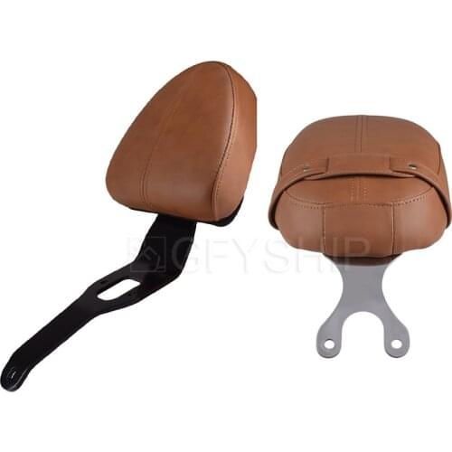 Motorcycle For Indian Scout 2015 2016 - 2021 Scout ABS 2019 2020 Scout Sixty Rider Backrest Driver Sissy Bar And Passenger Seat