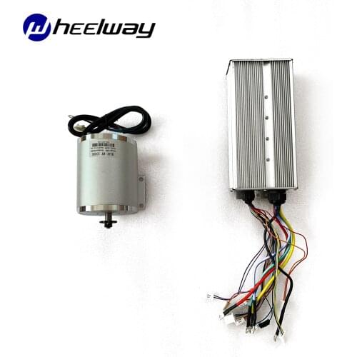 72V 3000W Brushless Motor Kit for Bicicleta Electrica Motorcycle Scooter Kart BLDC with 24 Mosfet 50A Controllers