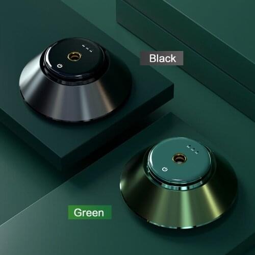 Car Air-freshener Auto Accessories Metal Smart Three Kinds Working Patterns 360 Degrees Diffusion Two Colors Humidifier