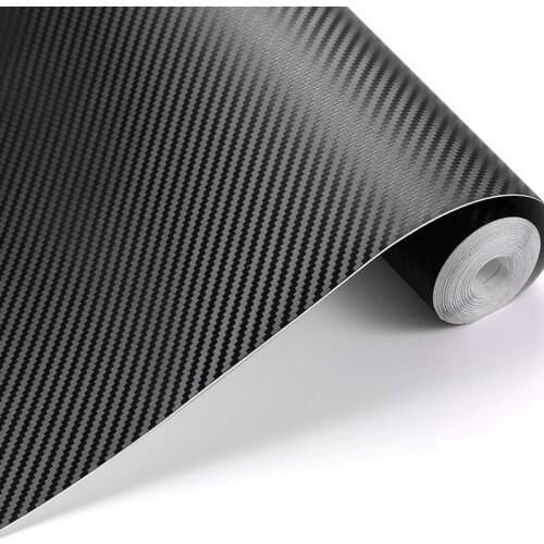 200cm x50cm 3D Carbon Fiber Vinyl Wrap Film Motorcycle Car Vehicle Stickers And Decals Sheet Roll Car Accessories Car-styling