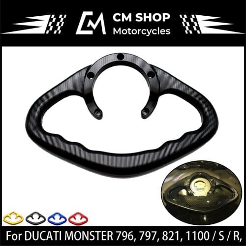 Motorcycle Hand Held Fuel Tank Armrest Motorcycle Handle For DUCATI MONSTER 796 797 821 1100 / S / R Handlebar