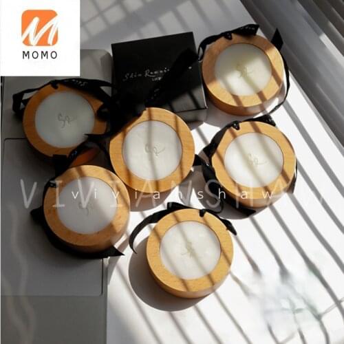 Cure Life Wardrobe with Aroma Aromatherapy Wooden Hang Solid Fragrance Solid Perfume