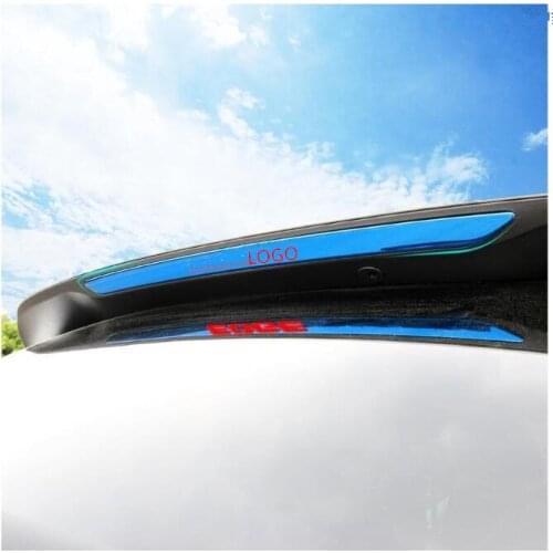 Stainless Steel Tail Rear Back Top Brake Light Frame For Ford Edge 2018 ACA092