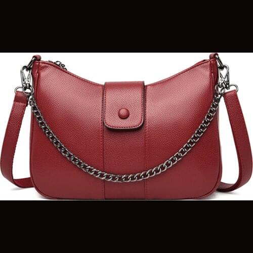 Women Messenger Bags High Quality Hobos Bag Fashion Female Leather Shoulder Bags Sac Vintage Crossbody Bag for Women Handbags