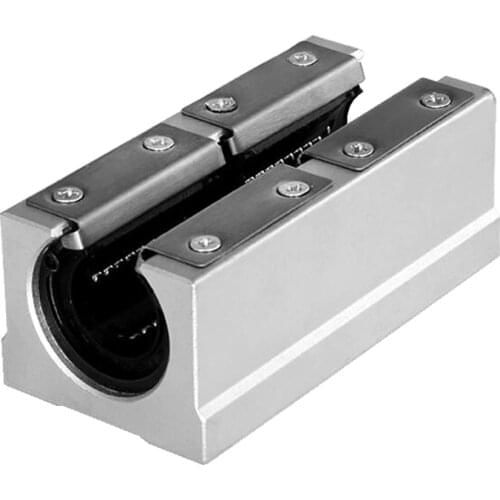 1 PCS SBR Extended Open Box Type Linear Bearing Unit Slider SBR10/12/16/20/25/30/35/40/50L-PP-UU