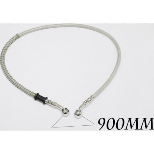 Brand new 100% 900MM MOTORCYCLE MADE STAINLESS STEEL BRAKE LINES HOSES 10MM caliber Clutch modification Universal