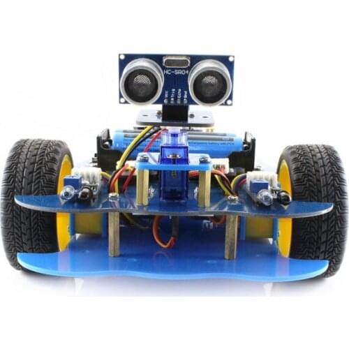 Waveshare Basic Robot Building Kit : R3 PLUS + AlphaBot + Ultrasonic Sensor