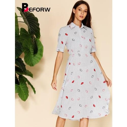 Летние платья с коротким рукавом BEFORW China At AliExpress