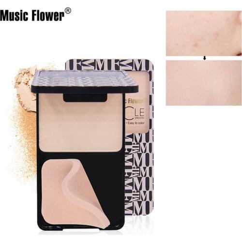 Musicflower M4085 Color Concealer Finishing Powder Powder Pearly Lustre Micro Flash Long-lasting Not Makeup Removing