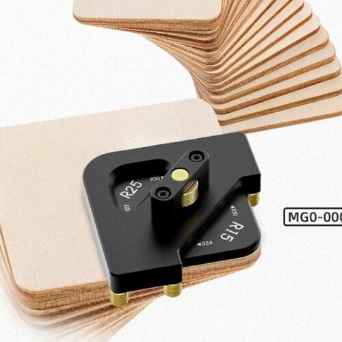 Woodworking fillet chamfering template tool quick change R angle arc right angle bevel electric wood milling trimming machine mo