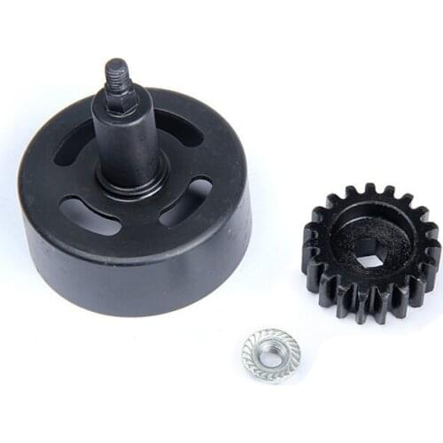 HD Hexagonal Plate Clutch Bell & Pinion Gear fit Rovan LT LOSI 5IVE-T and King Motor X2