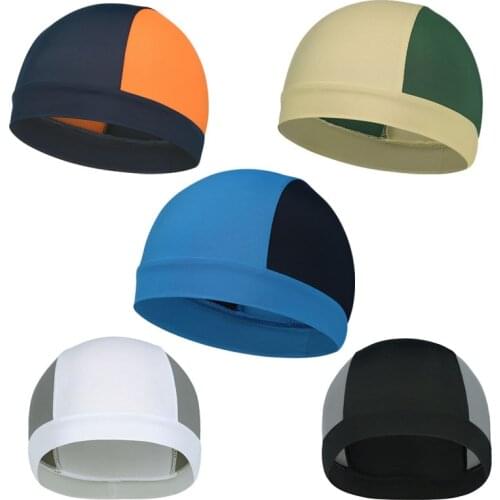 Summer Cooling Skull Cap Helmet Liner Anti-UV Anti-Sweat Wicking Cycling Running Motorcycle & Riding Under Hard Hat Liner