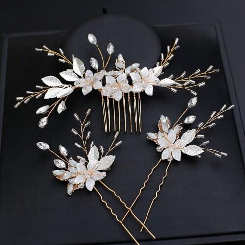 Korean-Style hair comb haipins sets New Bridal Super Delicate Style Wedding hair accessories dropship