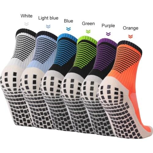 Anti Slip Soccer Socks Team Sports Socks Fitness Breathable Quick Dry Socks Wear-resistant Athletic Socks Anti-skid Socks