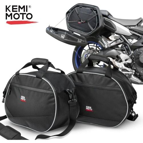 Pannier Liner For YAMAHA TRACER 900GT 2018 2019 Saddle Bag TDM 900 Saddle Bags luggage bags Black For Pannier Liner FJR 1300 26L