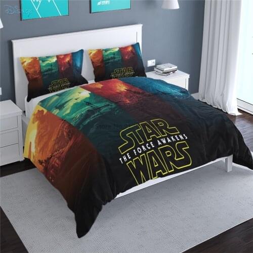 Star Wars Pattern 3d Bedding Sets Bed Linen Duvet Cover Pillowcase Twin Full Queen King Comforter Cover Set for Boys Girls Kids