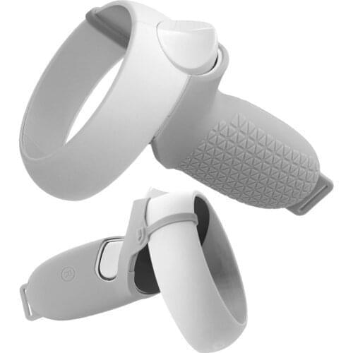 Silicone VR Controller Accessories For Oculus Quest 2 VR Protective Sleeve Controller Cover Skin Handle Grip Covers For Quest2