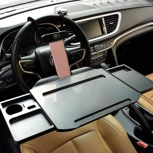 New Car Laptop Desk Folding Small Table Board Car Laptop Desk for Dinner Study Work Coffee Holder Multifunction Computer Table
