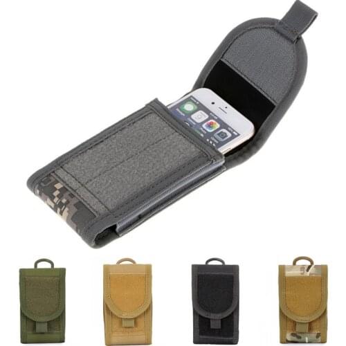 1000D Tactical Molle Pouch EDC Military Waist Bag Phone Holder Sport Waist Case Waterproof Nylon Sport Hunting Bags In Backpack