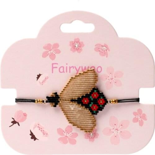 FAIRYWOO Miyuki Bracelets Bohemian Animals Bee Brecelet Gothic Handmade Beaded Jewelry For Women Best Friend Bracelet Wholesale