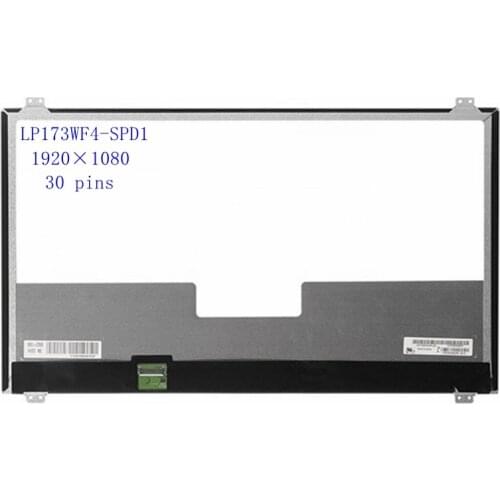 17.3'' inch IPS 72%NTSC Lcd Screen Panel Display Matrix LP173WF4-SPD1 1920*1080 30 pins