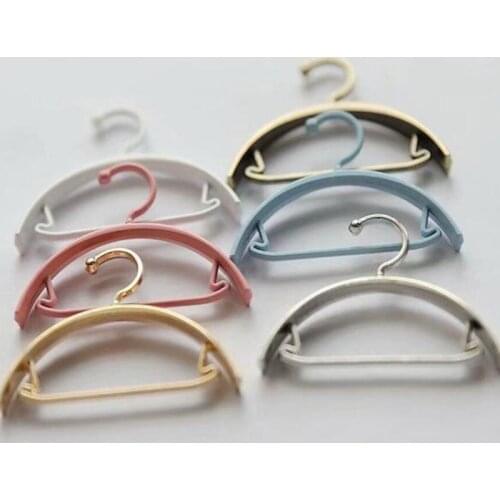 4CM OB11 Doll Hangers 5PCS/LOT Blyth Doll Accessories Mini Hangers For Dolls