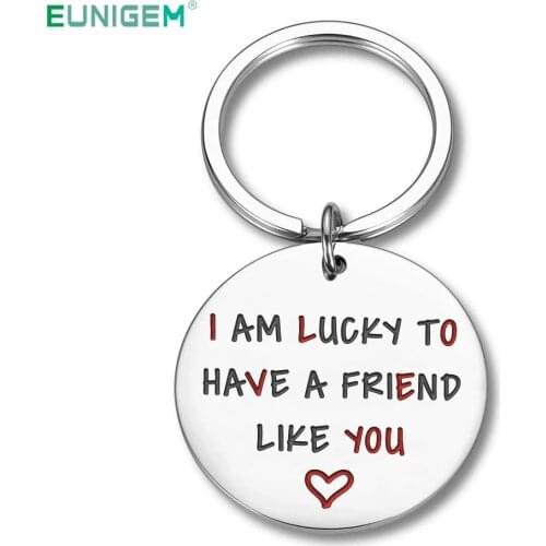 Birthday Keyring Gifts for Best Friends Keychain Friendship Gifts for Teenage Girls Women Friends BFF Besties Men Friends