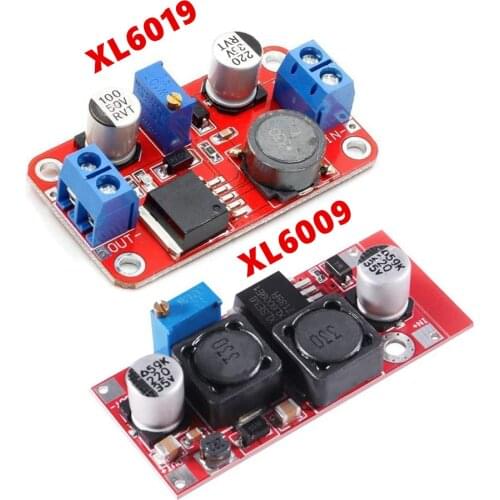 DC-DC Power Supply Module Boost Module Step-up Voltage Vonverter Voltage Regulator XL6019 XL6009 Adjustable Output