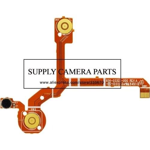 For Gopro hero3+ Plus Shutter Side Buttons Microphone Flat hero3+Flex Cable for Gopro3 Hero 3+plus camera Repair Part