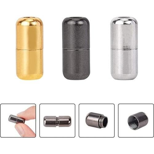 No Tie Elastic Shoe Laces Lock Metal Capsule Clasps Buckles Tip Ends Connector for Casual Sneaker Tieless Lazy Shoeslace
