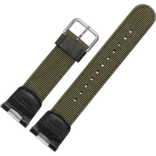 Leather Strap for Casio SGW-100 SGW100 SGW200 GW-3500B/3000B Sport Replace Nylon Band Stainless Steel Buckle Watch Accessories