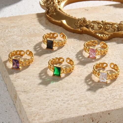 MamacitaSlay Rings With Crystals