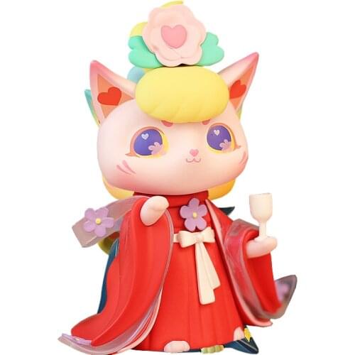 MJStudio MIO Series Jinghong Cat Mysterious Blind Box Surprise Bag Cartoon Cute Doll Decoration Ornament Collectible Toy Gift
