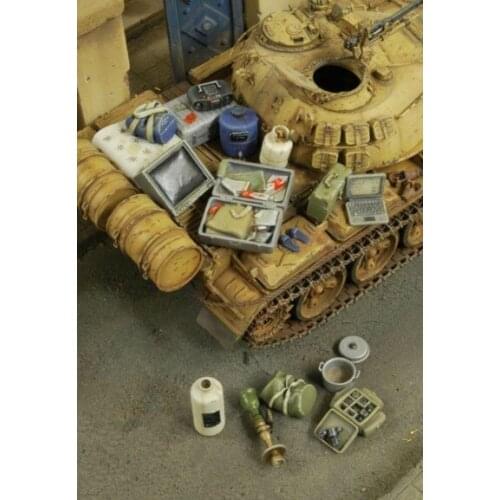 1/35 scale Model scene tanks accessories Resin model Kit figure Free Shipping