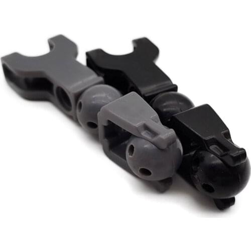 100pcs/lot Kennie DIY MOC Building Blocks Compatible with Constraction part NO.90615 Beam B 7M Ball/Cup d=10.2