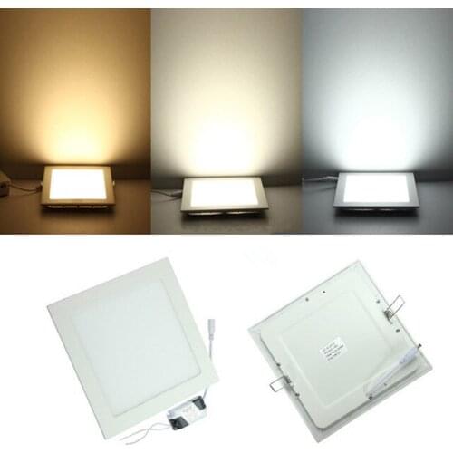 3W-25 Watt Square LED Ceiling Light Recessed Kitchen Bathroom Lamp AC85-265V LED Down light Warm White/Cool White Free shipping