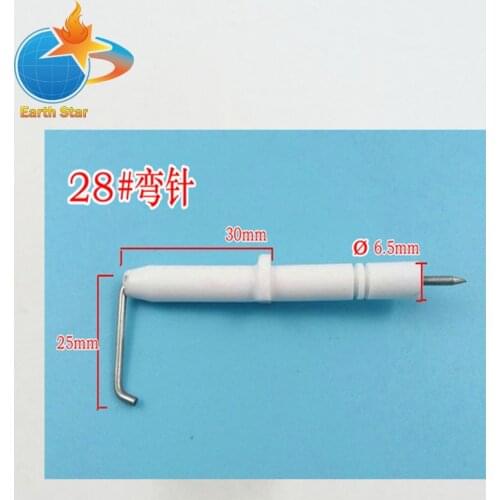 5 PCS 28# Gas cooktop Ceramic Spark Electrode Ignition for Stoves Gas Stove Accessories