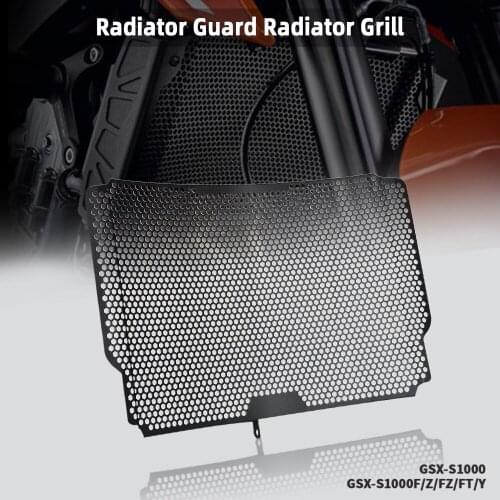 Motorcycle Radiator Grille Guard Cover Aluminium For Suzuki GSX-S1000/GSX-S1000F/GSX-S1000Z/GSX-S1000FZ/GSX-S1000Y/GSX-S1000FT