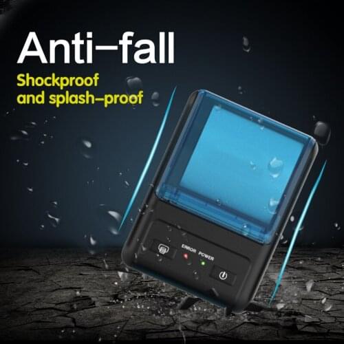 Wireless 58mm Thermal Receipt Printer Mini Bluetooth Thermal Printers Portable Mobile Phone Android POS PC Pocket Bill Impresora