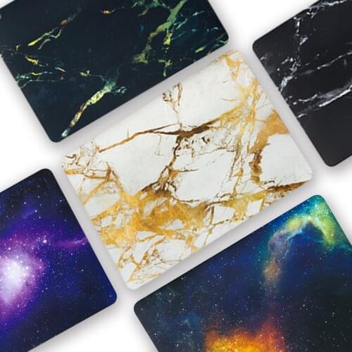 PVC Coque for Macbook Air 11 13 Pro Retina 12 13 15 Touch bar ID 2016 2018 Marble Galaxy Hard Laptop Case A1466A1932 A1706 A1707