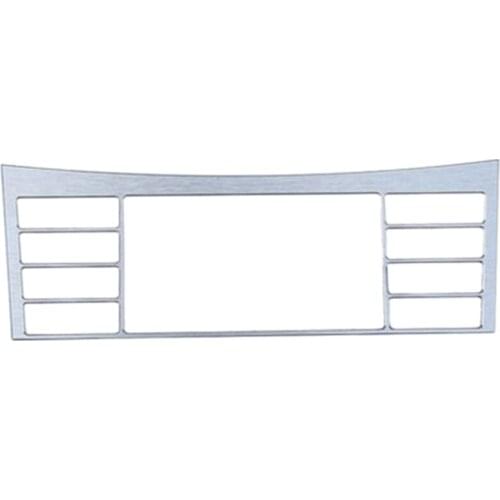 Auto Interior Center Console Button Panel Switch Panel Decorative Cover Trim For Mercedes Benz W212 E Class 2009-2015