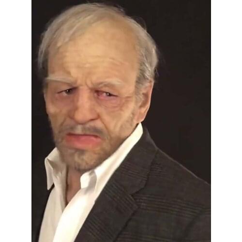 Another Me-The Elder Halloween Holiday Funny Masks Supersoft Old Man Adult Latex cosplay Mask mascaras halloween masks horror