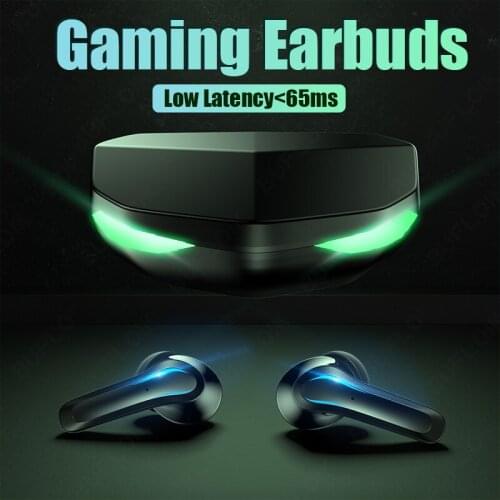 Gaming 5.0 Wireless Headphone Touch Control No Delay Noise Reduction Bluetooth Earphones Voice Calls E-sports Waterproof Headset