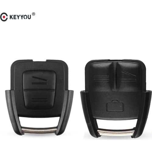 KEYYOU 2/3 Button Replacement Car Key Stying Remote Fob Case Cover Fob Blank For Opel VAUXHALL VECTRA ASTRA ZAFIRA Fob Key Shell