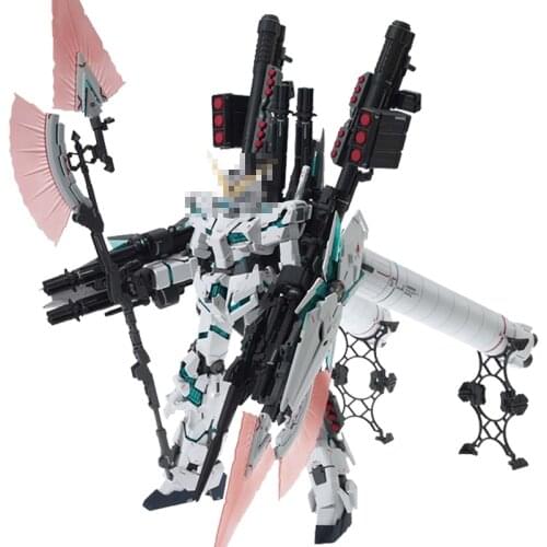 Anime Daban Model 6638 MG RX-0 Full Armor Unicorn Gundam Assembly Electronic Manual Deformation Robot Action Figure Kids Toys