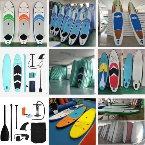 Free Shipping Inflatable Stand Up Paddle Board 10'6×32"×6" Paddle Board Kayak Hatchable Paddle Surf Sup Board Accessories