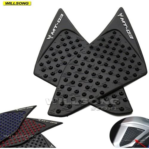 Anti Slip Sticker Tank Pad Side Knee Grip Protector For YAMAHA MT-03 2015 2016 Year Motorcycle Accessories