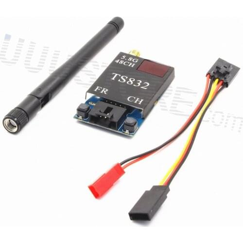 New FPV 5.8G 600mW 48CH Wireless A/V Transmitter Transmission(TX) TS832 RP-SMA For QAV250 DJI Phantom Quadcopter